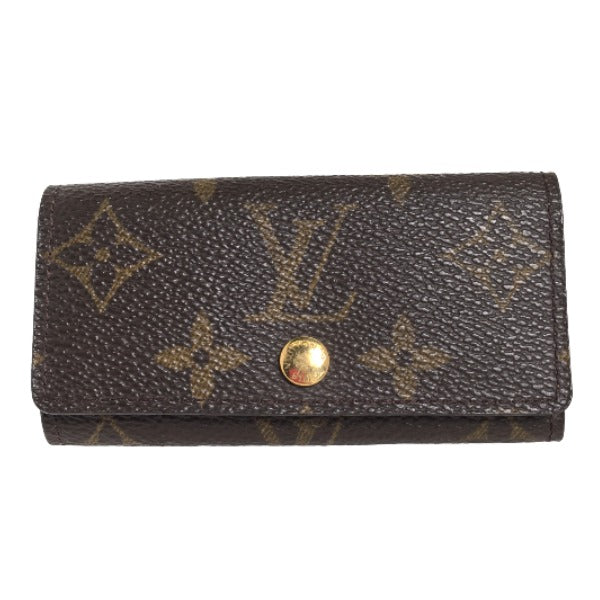ルイヴィトン LOUIS VUITTON キーケース
4本用 モノグラム ミュルティクレ4 モノグラムキャンバス M69517 ブラウン LV
【SS】
【中古】