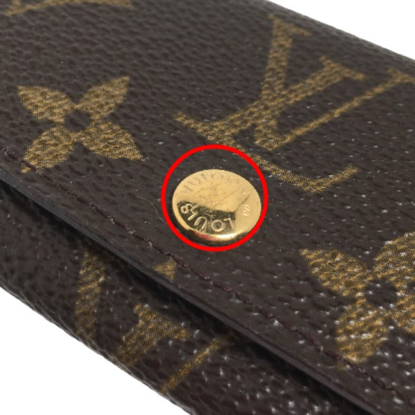 ルイヴィトン LOUIS VUITTON キーケース
4本用 モノグラム ミュルティクレ4 モノグラムキャンバス M69517 ブラウン LV
【SS】
【中古】