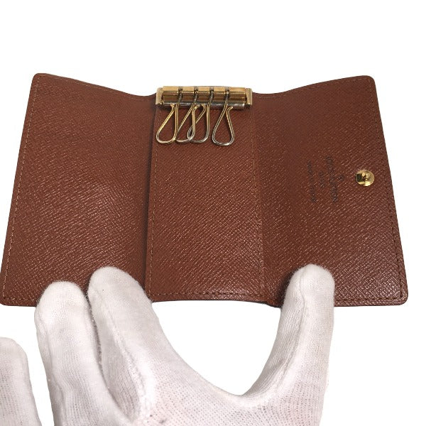 ルイヴィトン LOUIS VUITTON キーケース
4本用 モノグラム ミュルティクレ4 モノグラムキャンバス M69517 ブラウン LV
【SS】
【中古】