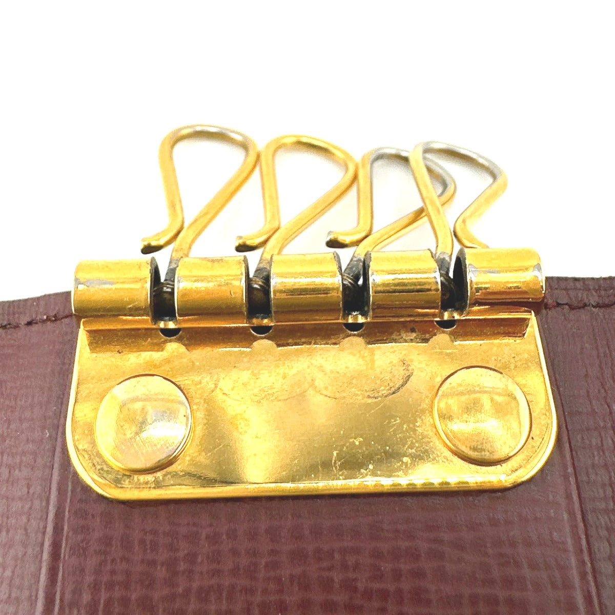 カルティエ CARTIER キーケース
キーホルダー マスト カーフ 4P カーフ L3000062 ボルドー 【SS】
【中古】