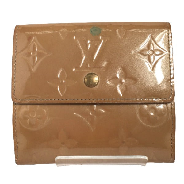 ルイヴィトン LOUIS VUITTON 二つ折り財布
Wホック財布 ヴェルニ ポルトモネ・ビエカルトクレディ モノグラムヴェルニ M91167 ソフトベージュ LV
【SS】
【中古】