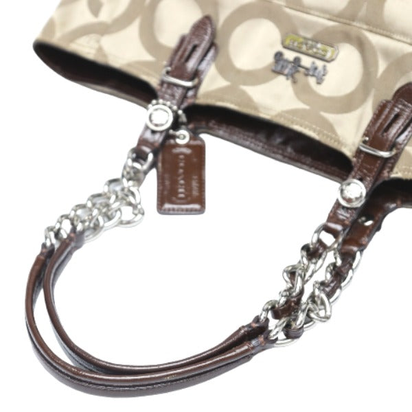コーチ COACH ハンドバッグ
ハンドバッグ 馬車金具 シグネチャー キャンバス F14133 ベージュ 【SS】
【中古】
