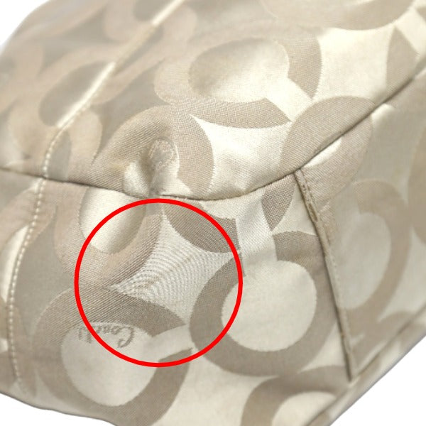 コーチ COACH ハンドバッグ
ハンドバッグ 馬車金具 シグネチャー キャンバス F14133 ベージュ 【SS】
【中古】