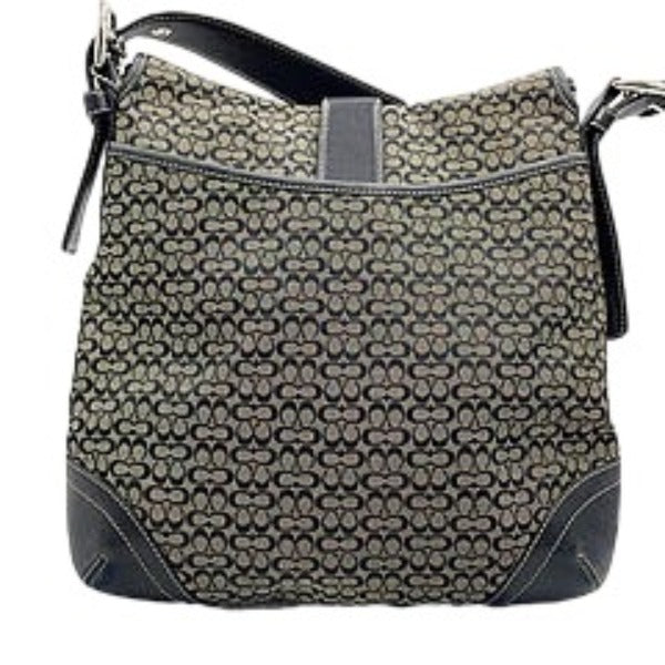 コーチ COACH ショルダーバッグ
ショルダーバッグ キャンバス 6376 ブラック×グレー 【SS】
【中古】