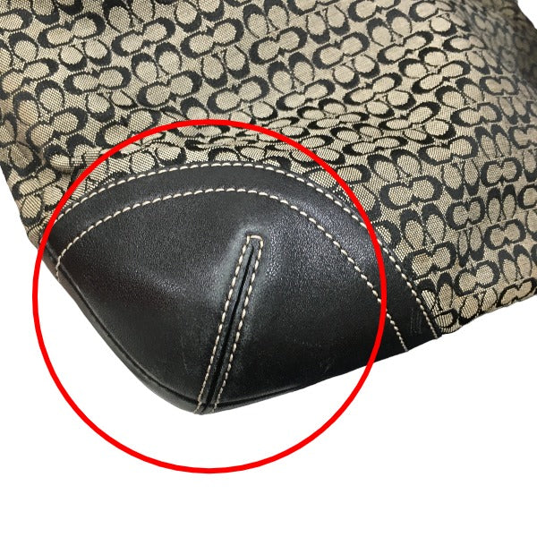 コーチ COACH ショルダーバッグ
ショルダーバッグ キャンバス 6376 ブラック×グレー 【SS】
【中古】