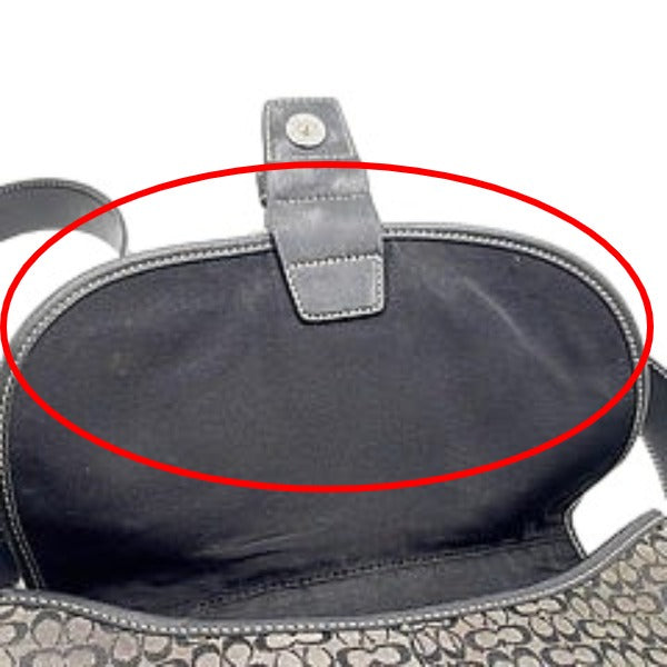 コーチ COACH ショルダーバッグ
ショルダーバッグ キャンバス 6376 ブラック×グレー 【SS】
【中古】