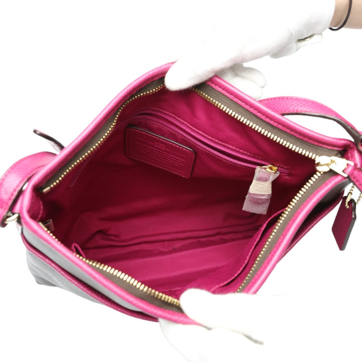 コーチ COACH ショルダーバッグ
ショルダーバッグ シグネチャー PVC F34938 ダークブラウン/ピンク 【SS】
【中古】