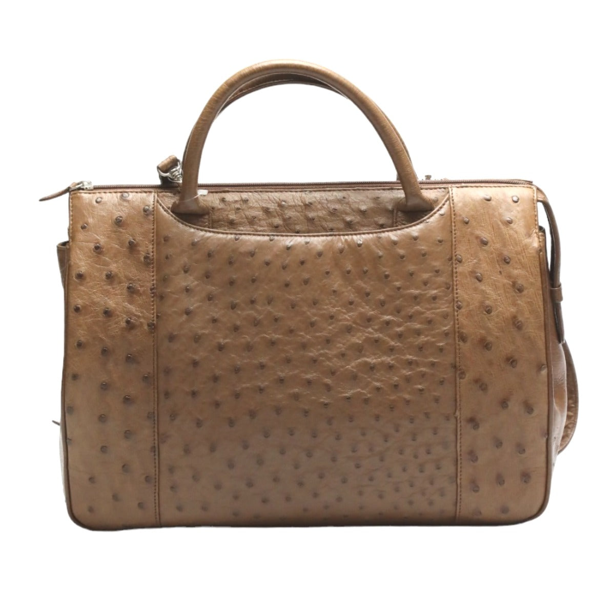 オーストリッチ ostrich ハンドバッグ
2WAYバッグ ショルダーバッグ オーストリッチ ブラウン 【SS】
【中古】