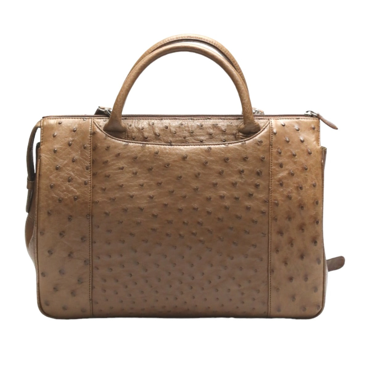 オーストリッチ ostrich ハンドバッグ
2WAYバッグ ショルダーバッグ オーストリッチ ブラウン 【SS】
【中古】
