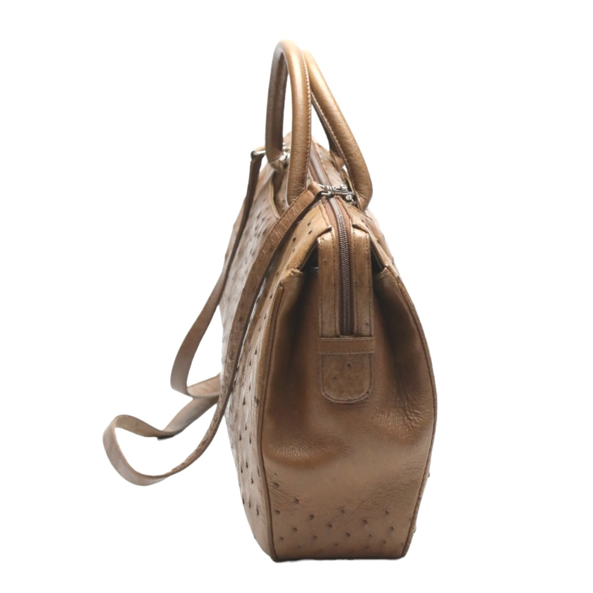 オーストリッチ ostrich ハンドバッグ
2WAYバッグ ショルダーバッグ オーストリッチ ブラウン 【SS】
【中古】