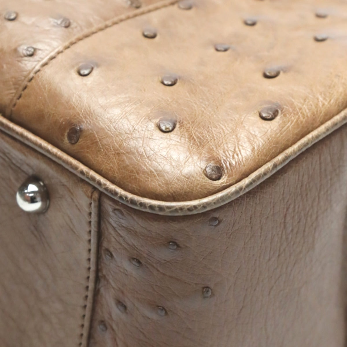 オーストリッチ ostrich ハンドバッグ
2WAYバッグ ショルダーバッグ オーストリッチ ブラウン 【SS】
【中古】