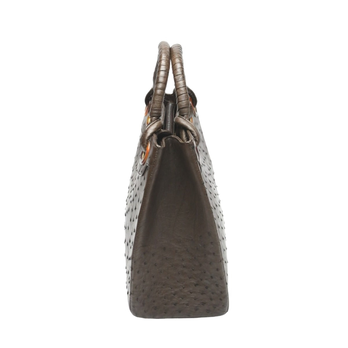 オーストリッチ ostrich ハンドバッグ
ハンドバッグ フルポイント オーストリッチ ブラウン 【H】
【中古】