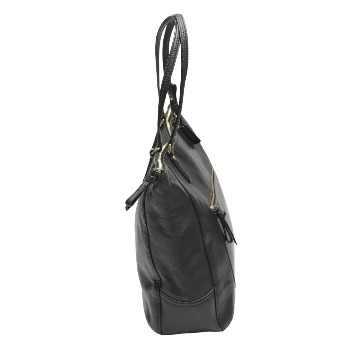 コーチ COACH トートバッグ
肩掛け ファスナートート ポピー レザー 25045 ブラック 【SS】
【中古】