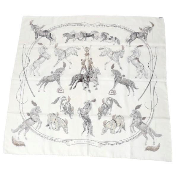 エルメス HERMES スカーフ
スカーフ カレ90 シルク100% シルク ホワイト 【SS】
【中古】