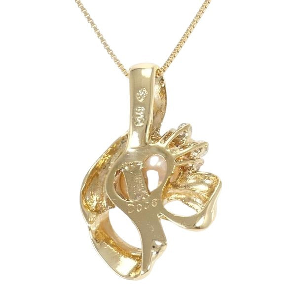 ネックレス
ダイヤ パール K18 K18イエローゴールド ネックレス イエローゴールド 【SS】
【中古】