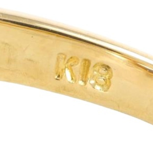 リング・指輪
K18 ダイヤ サファイア K18イエローゴールド リング イエローゴールド 【SS】
【中古】