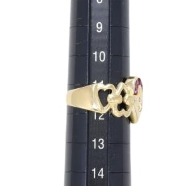リング・指輪
ルビー 11.5号 K18 K18イエローゴールド リング ゴールド 【SS】
【中古】