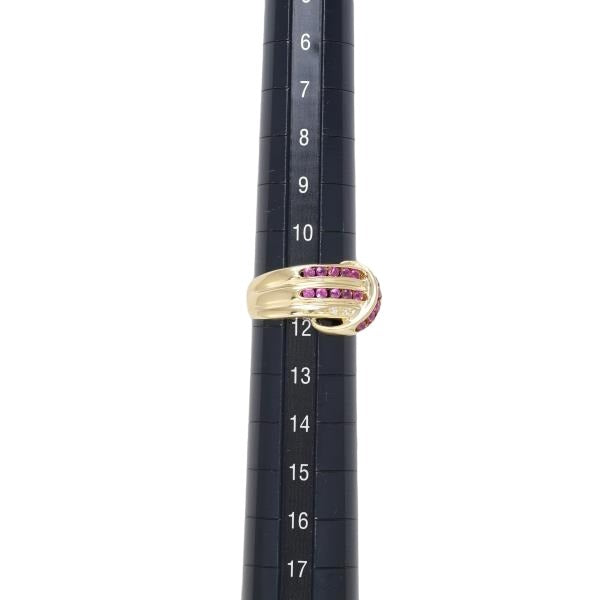 リング・指輪
ルビー K18 K18イエローゴールド リング ゴールド 【SS】
【中古】