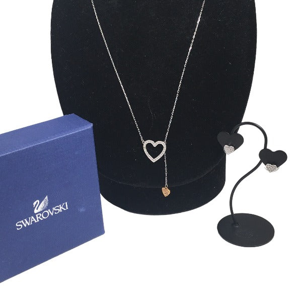 スワロフスキー SWAROVSKI ピアス
ピアス ハート ネックレス シルバー 【SS】
【中古】