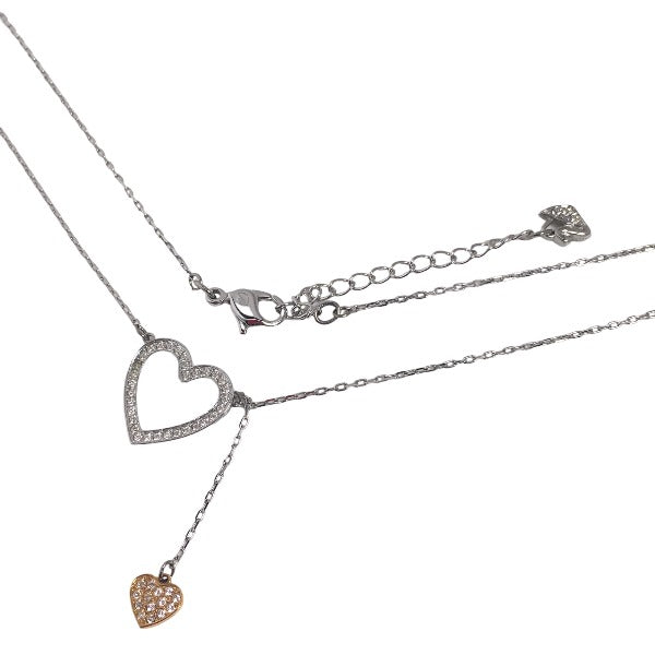スワロフスキー SWAROVSKI ピアス
ピアス ハート ネックレス シルバー 【SS】
【中古】