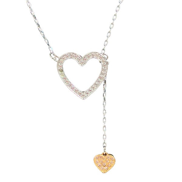スワロフスキー SWAROVSKI ピアス
ピアス ハート ネックレス シルバー 【SS】
【中古】