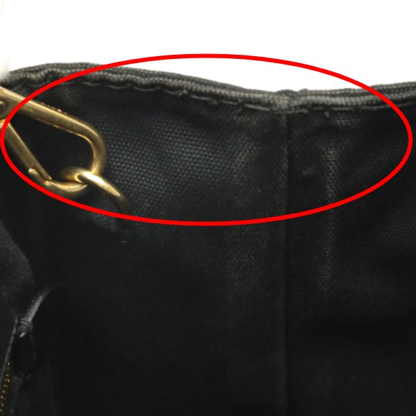 プラダ PRADA トートバッグ
2way ショルダーストラップ付き カナパミニ デニム 1BG439 ブラック 【SS】
【中古】
