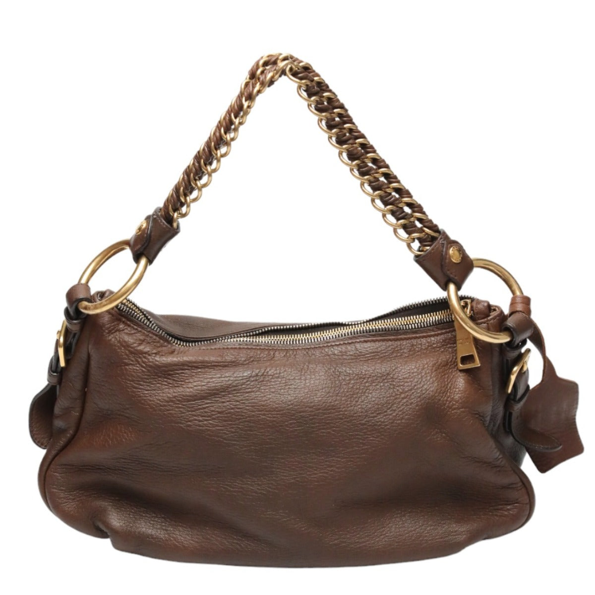 プラダ PRADA ショルダーバッグ
ワンショルダーバック レザー レザー ブラウン 【SS】
【中古】