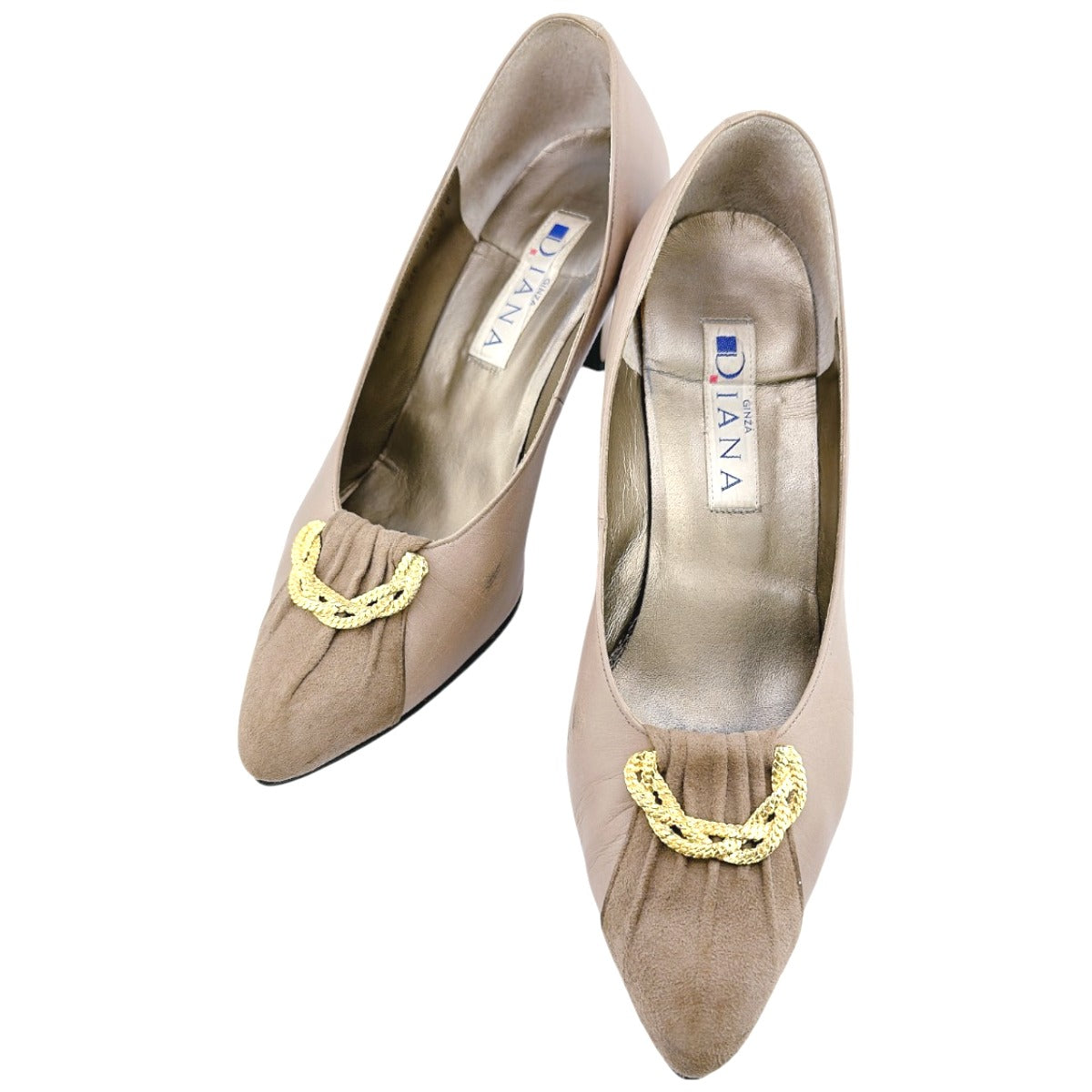 ダイアナ DIANA パンプス
パンプス ヒール GINZA DIANA ベージュ 【SS】
【中古】
