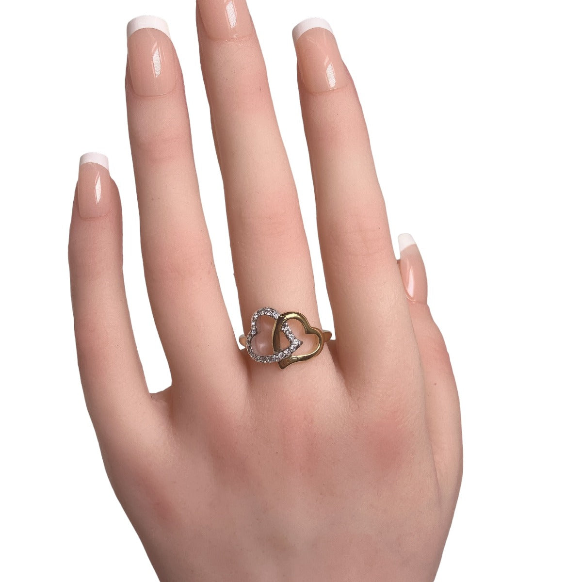 スワロフスキー SWAROVSKI リング・指輪
16号 Wハート ゴールド 【SS】
【中古】