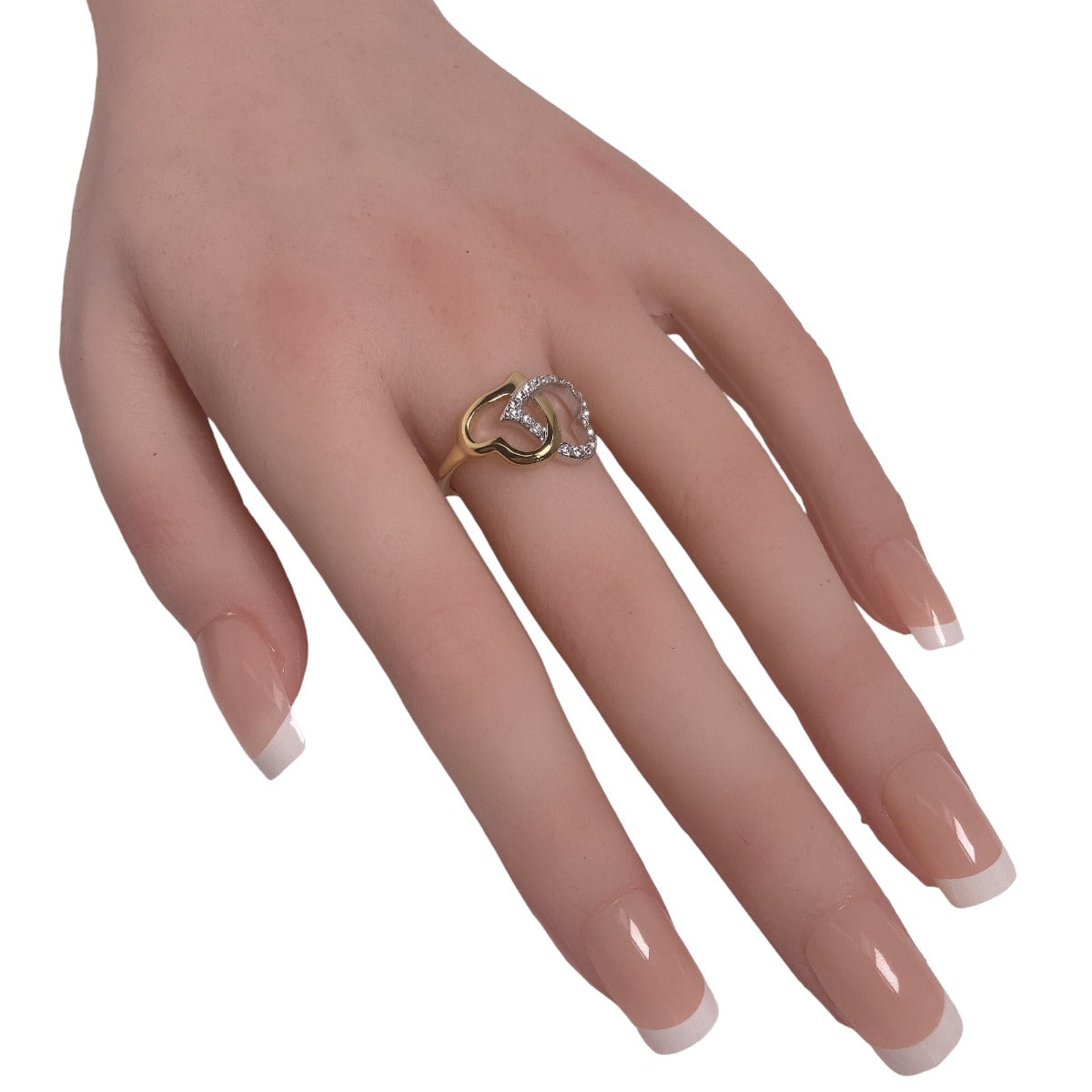 スワロフスキー SWAROVSKI リング・指輪
16号 Wハート ゴールド 【SS】
【中古】