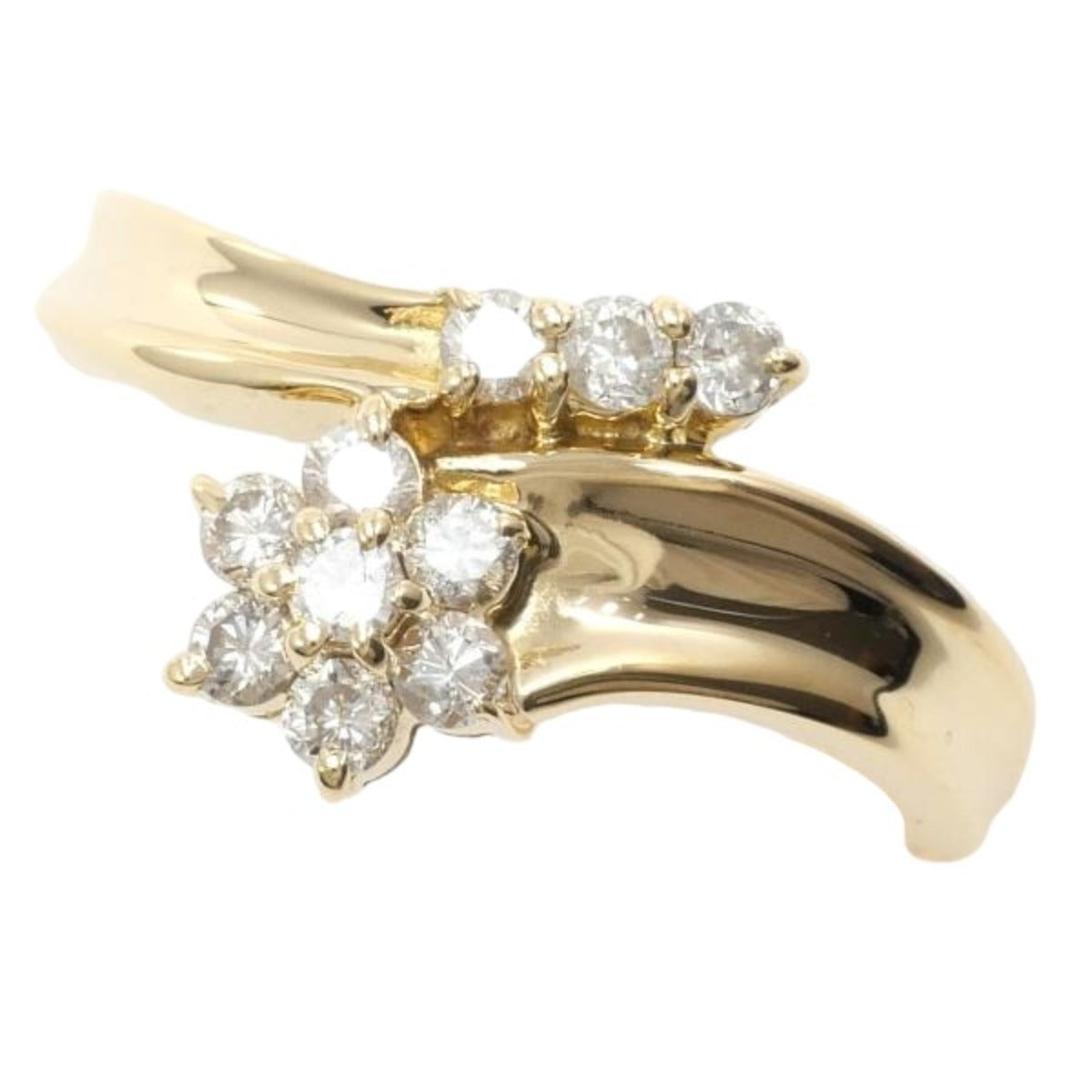 リング・指輪
ダイヤ ファッションリング K18 K18イエローゴールド イエローゴールド 【SS】
【中古】