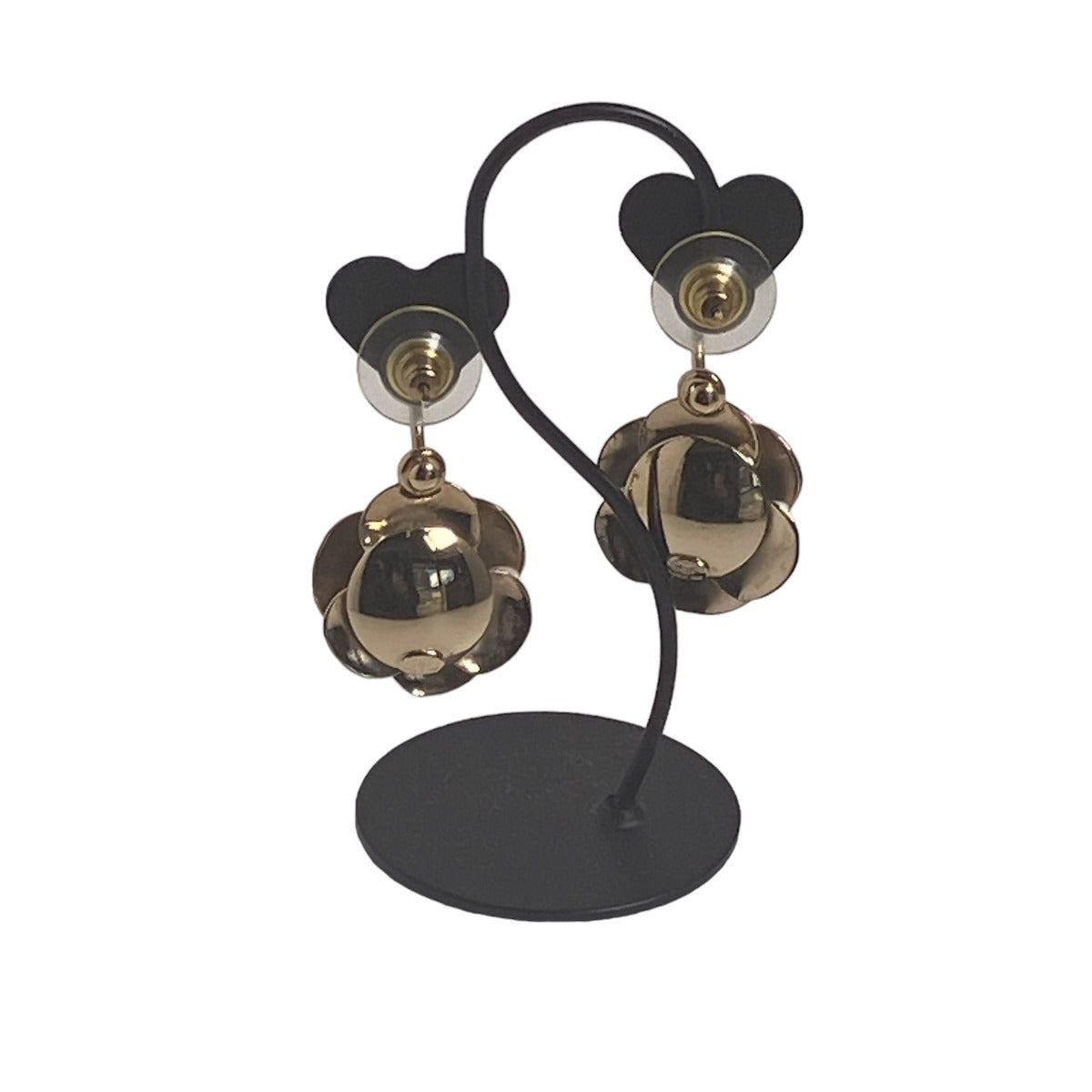 シャネル CHANEL ピアス
フープピアス ココマーク 02P カメリア メタル ホワイト/ゴールド 【SS】
【中古】