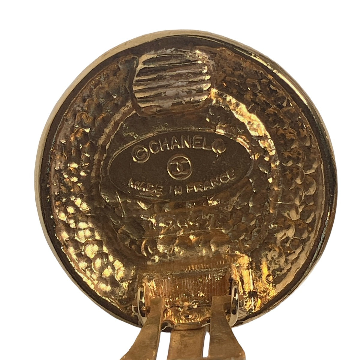 シャネル CHANEL イヤリング
大ぶり ヴィンテージ GP ゴールド 【SS】
【中古】