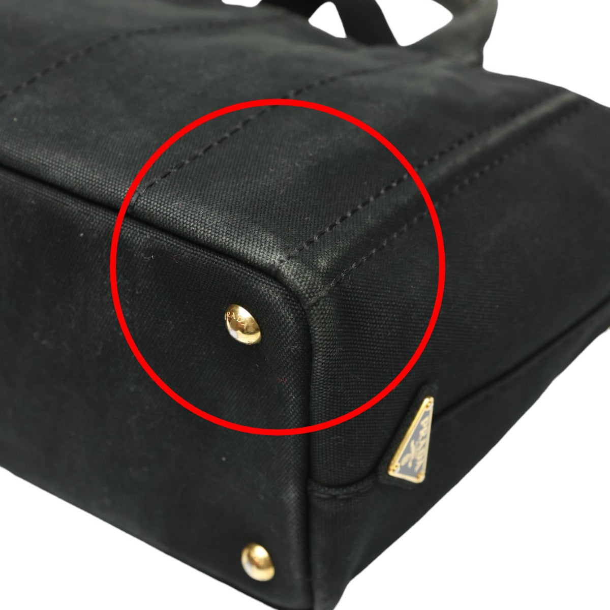 プラダ PRADA トートバッグ
2wayバッグ カナパトート デニム 1BG439 ブラック 【SS】
【中古】