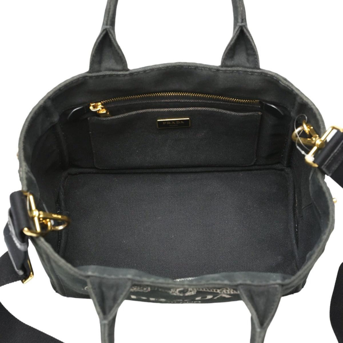 プラダ PRADA トートバッグ
2wayバッグ カナパトート デニム 1BG439 ブラック 【SS】
【中古】