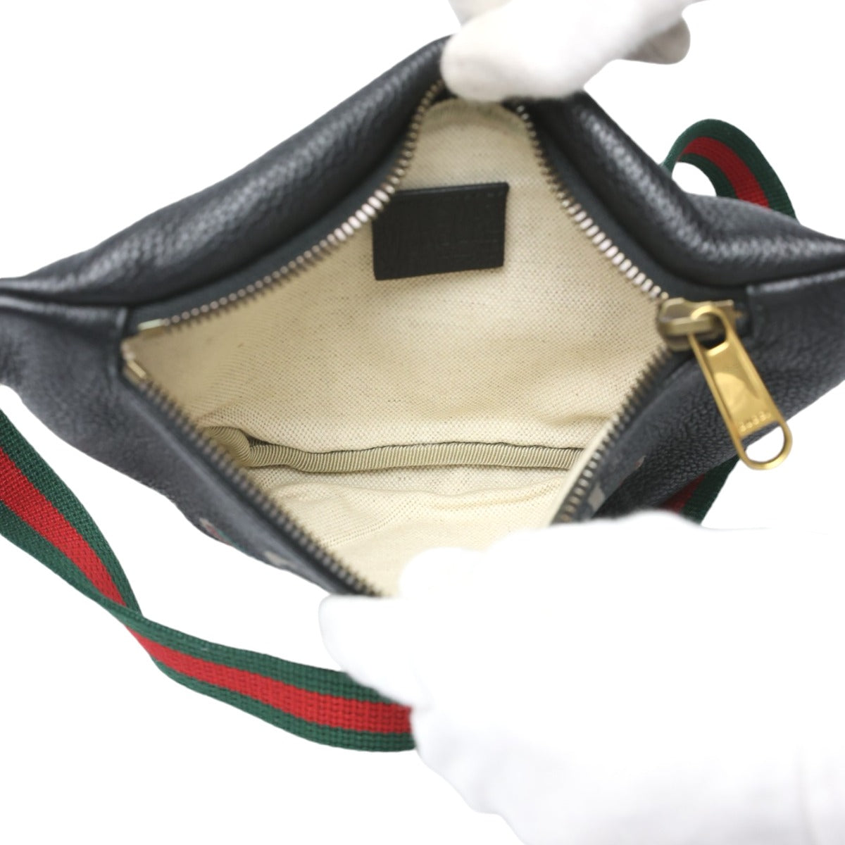 グッチ GUCCI ウエストバッグ
ウエストポーチ レザー 527792 ブラック 【SS】
【中古】