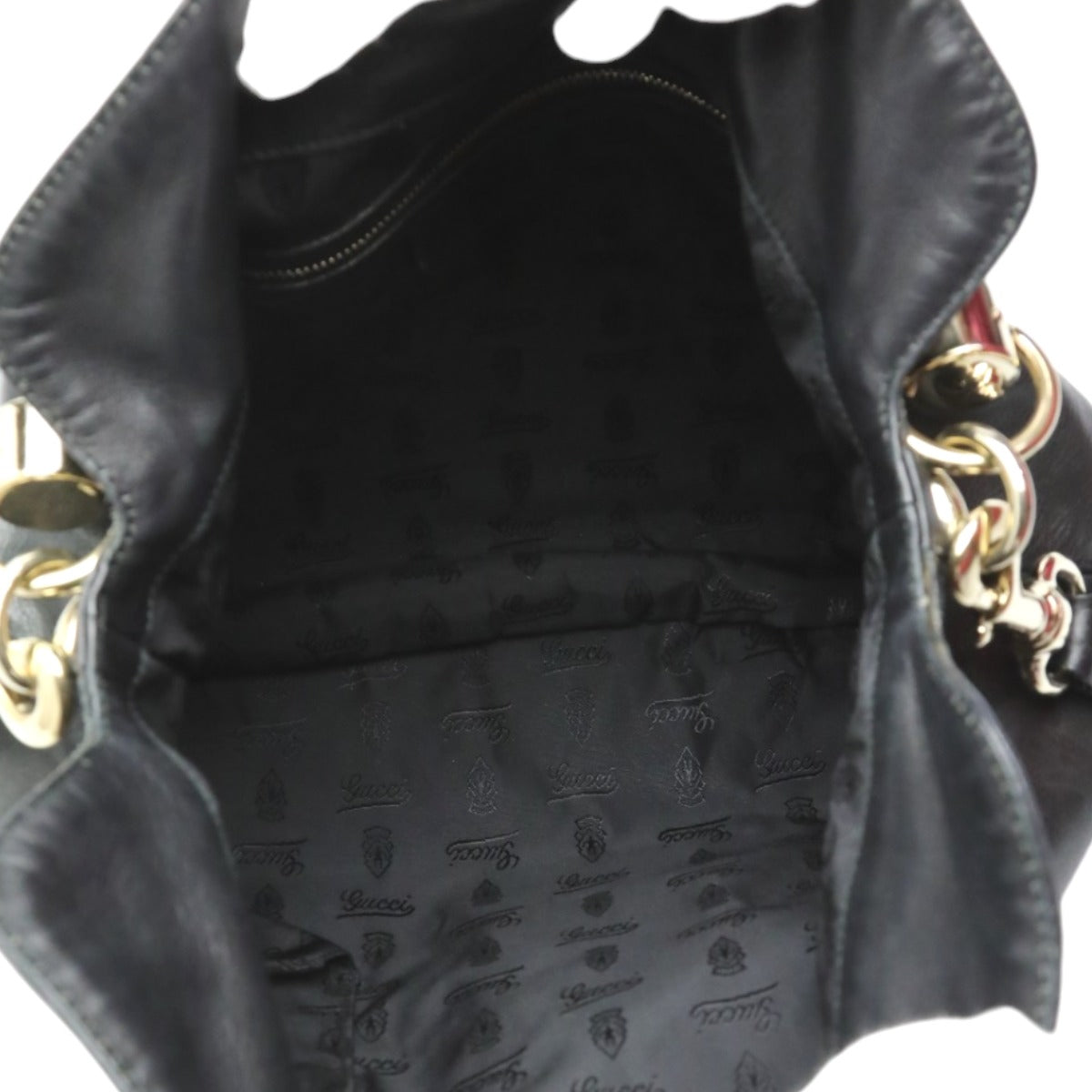 グッチ GUCCI トートバッグ
2WAYバッグ レザー インディ レザー 185566 ブラック 【SS】
【中古】
