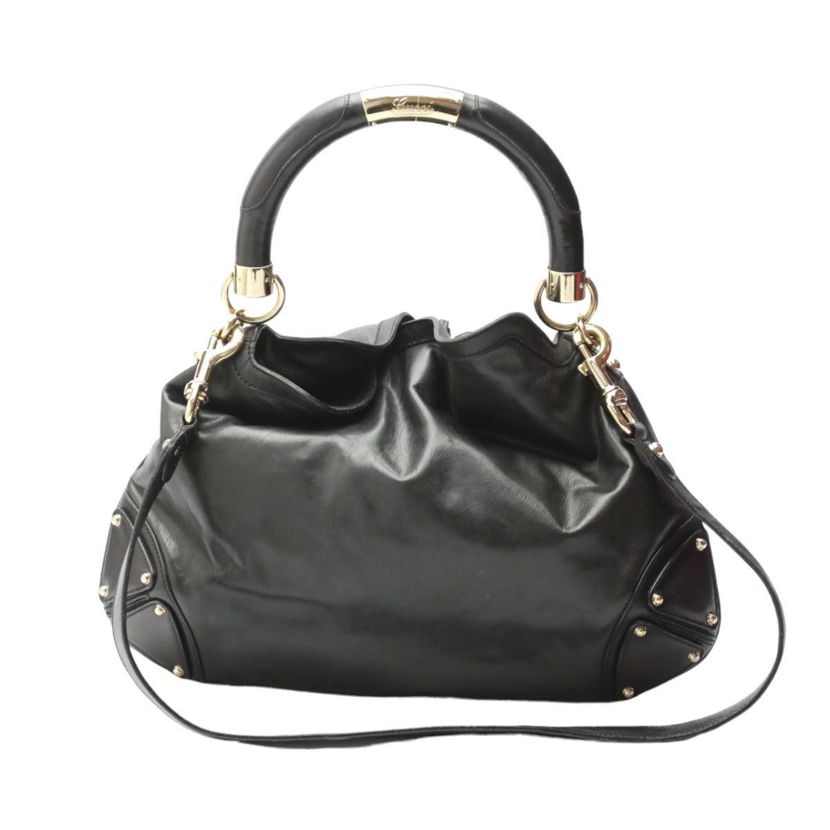グッチ GUCCI トートバッグ
2WAYバッグ レザー インディ レザー 185566 ブラック 【SS】
【中古】