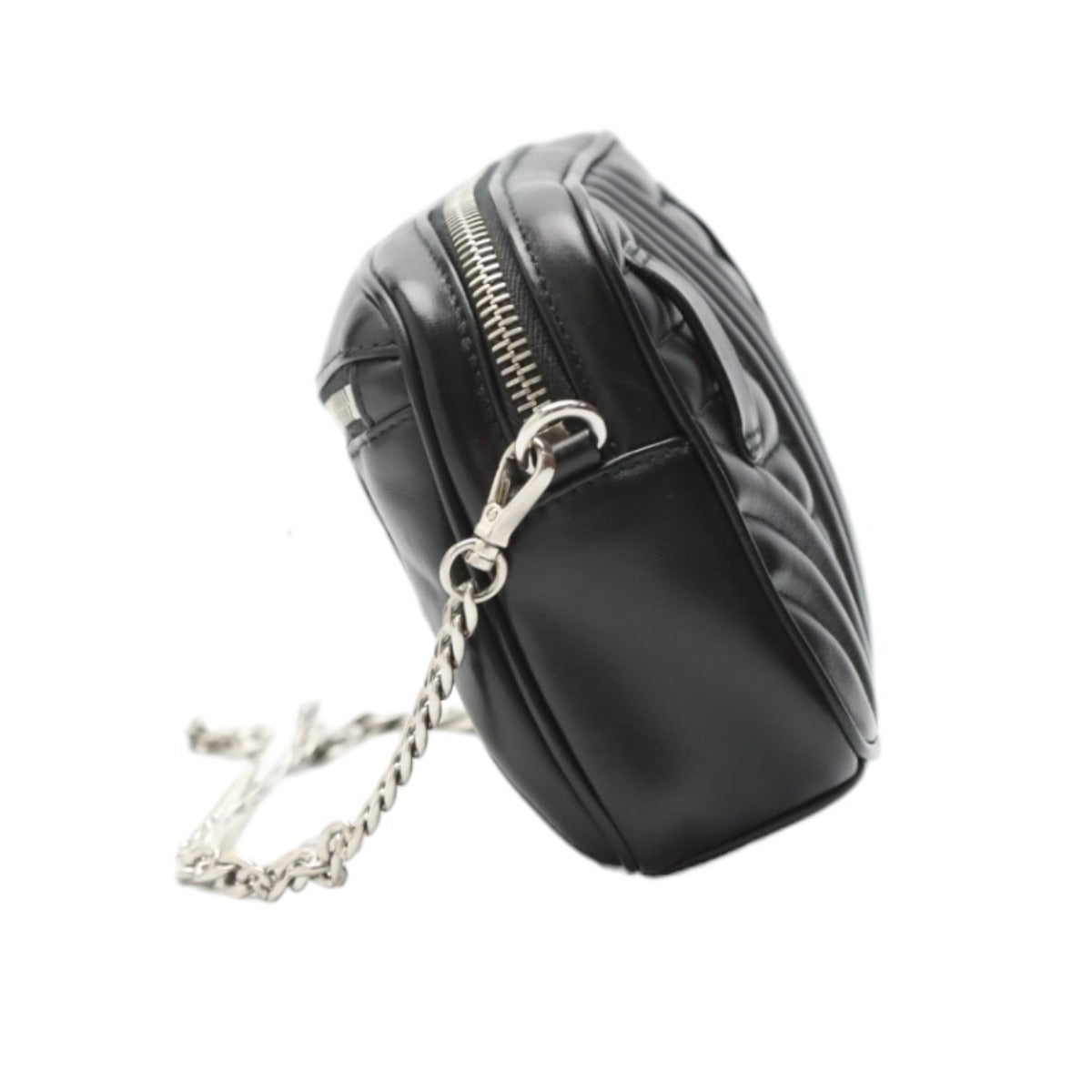 プラダ PRADA ショルダーバッグ
チェーンショルダーバッグ 軽量 斜め掛け カーフ 1BL006 ブラック 【SS】
【中古】