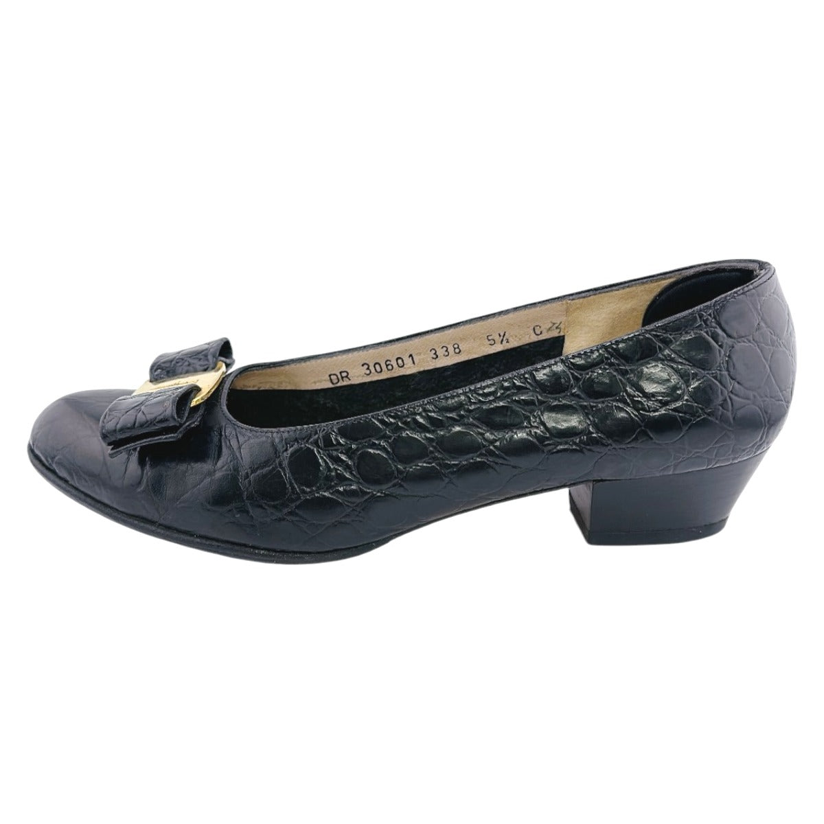 サルヴァトーレフェラガモ Salvatore Ferragamo パンプス
パンプス リボン BOUTIQUE ブラック 【SS】
【中古】
