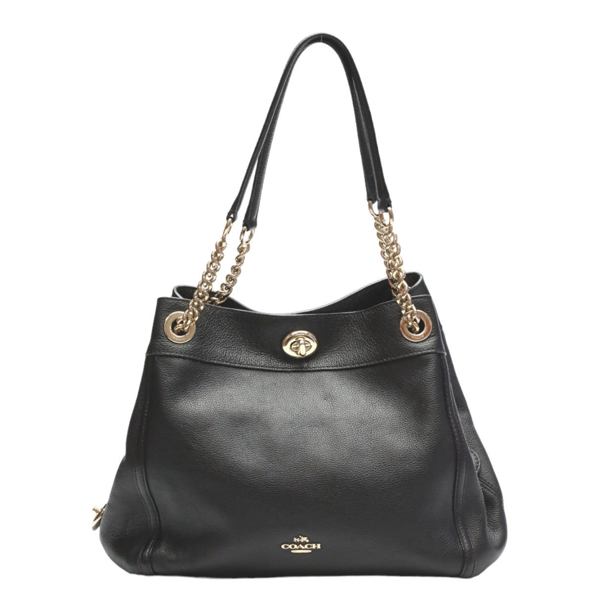 コーチ COACH トートバッグ
トートバッグ ぺプルレザー ターンロック イーディー レザー 36855 ブラック 【SS】
【中古】