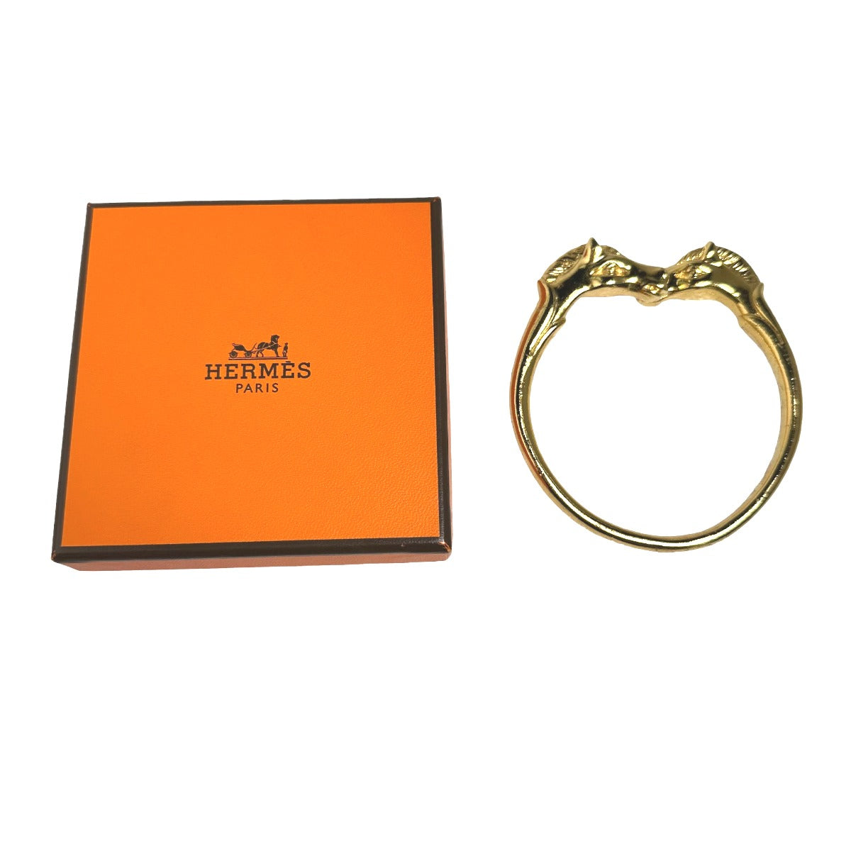 エルメス HERMES バングル
ブレスレット ヴィンテージ シュバルホース ゴールド 【SS】
【中古】