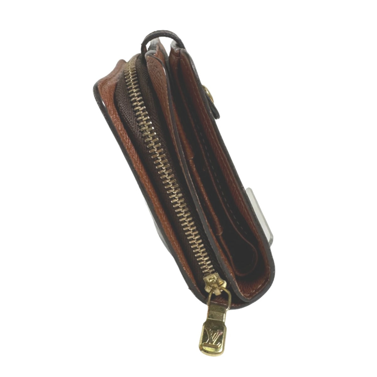 ルイヴィトン LOUIS VUITTON 二つ折り財布
カード用ポケットファスナー付 モノグラム コンパクトジップ モノグラムキャンバス M61667 ブラウン LV
【SS】
【中古】