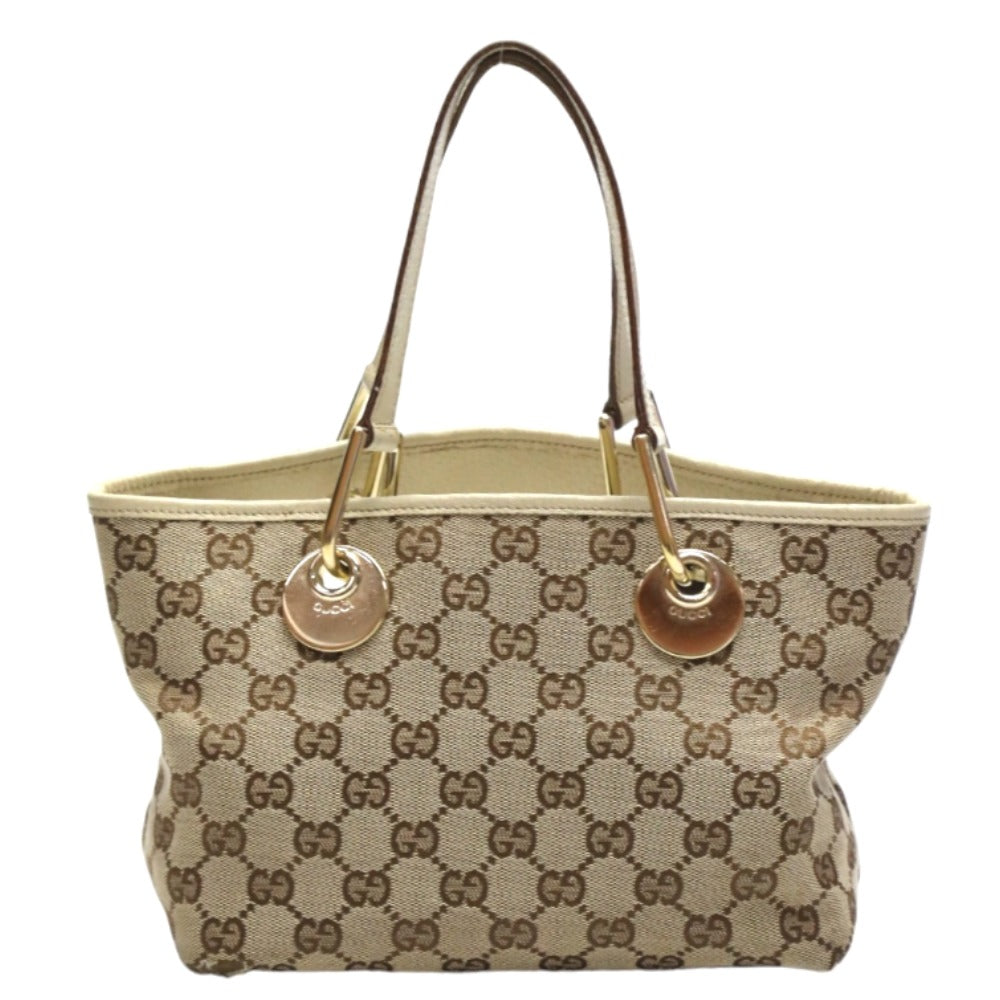 グッチ GUCCI ハンドバッグ
ミニトートバッグ GGキャンバス 120844 GGキャンバス ベージュ 【SS】
【中古】