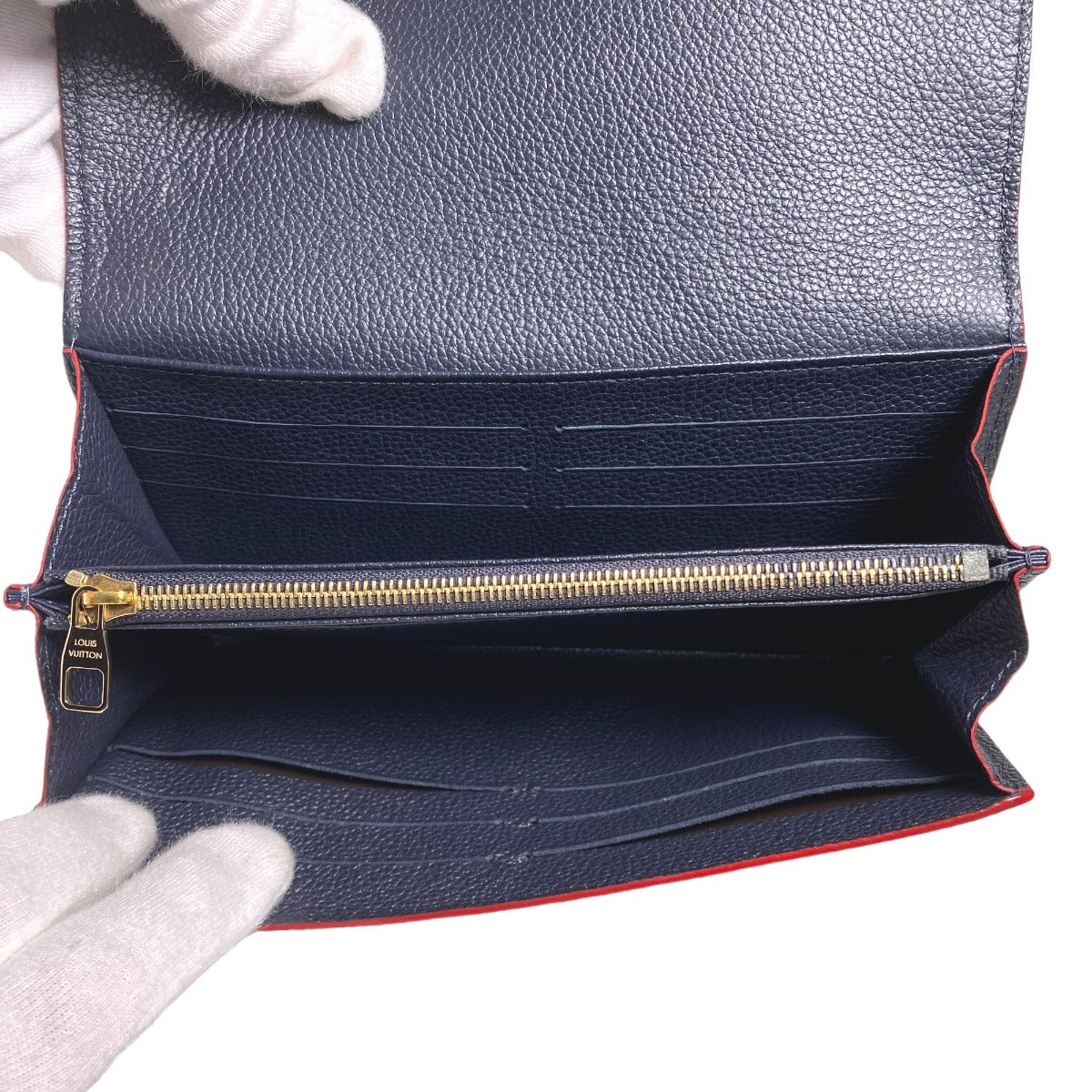 ルイヴィトン LOUIS VUITTON 長財布
ポルトフォイユ サラ アンプラント カードケース付小銭入 モノグラムアンプラント M62125 マリーヌルージュ LV
【SS】
【中古】
