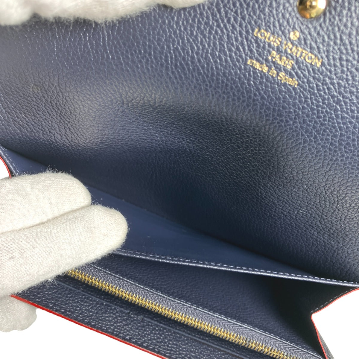ルイヴィトン LOUIS VUITTON 長財布
ポルトフォイユ サラ アンプラント カードケース付小銭入 モノグラムアンプラント M62125 マリーヌルージュ LV
【SS】
【中古】