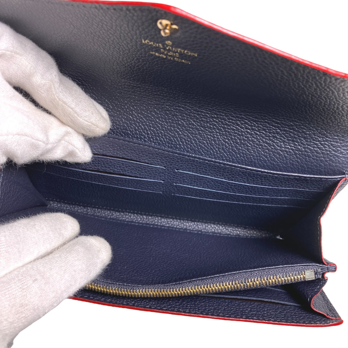 ルイヴィトン LOUIS VUITTON 長財布
ポルトフォイユ サラ アンプラント カードケース付小銭入 モノグラムアンプラント M62125 マリーヌルージュ LV
【SS】
【中古】