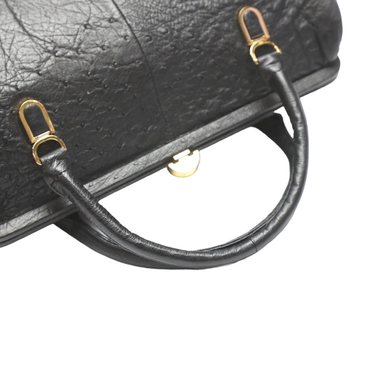 オーストリッチ ostrich ハンドバッグ
ハンドバッグ TOHPO フルポイント オーストリッチ ブラック 【SS】
【中古】