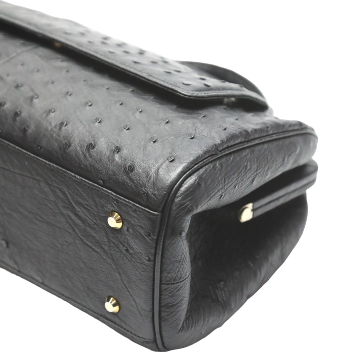 オーストリッチ ostrich ハンドバッグ
ハンドバッグ TOHPO フルポイント オーストリッチ ブラック 【SS】
【中古】