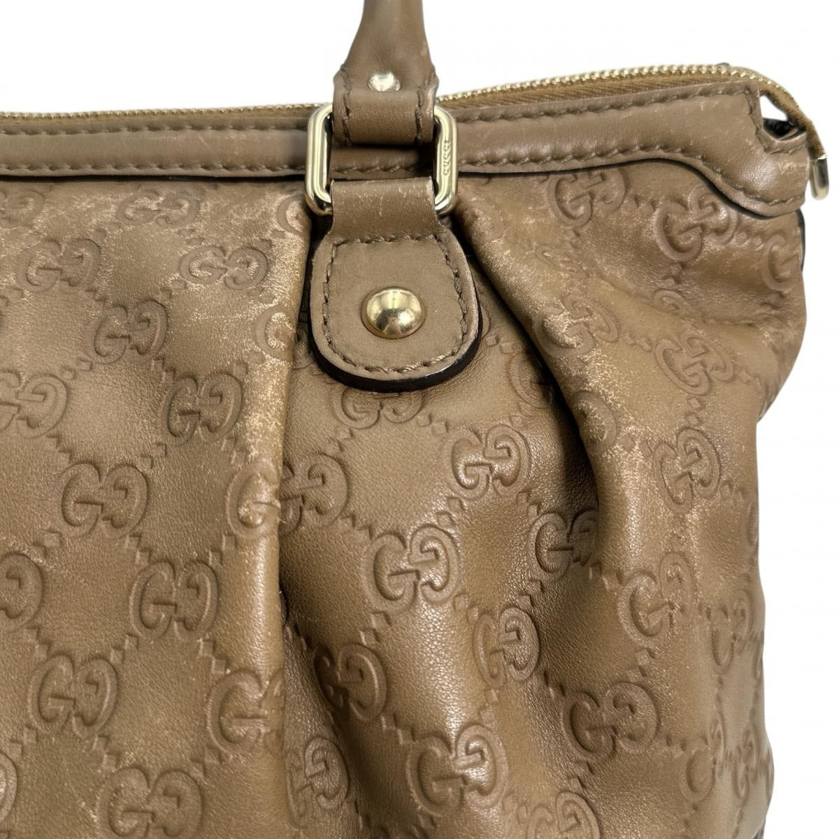 グッチ GUCCI ショルダーバッグ
ハンドバッグ グッチシマ スーキー レザー 247902 ブラウン 【SS】
【中古】